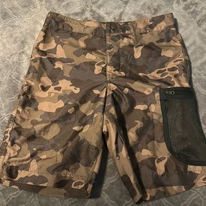 The north face camo flash dry swim trunks size L 14/16